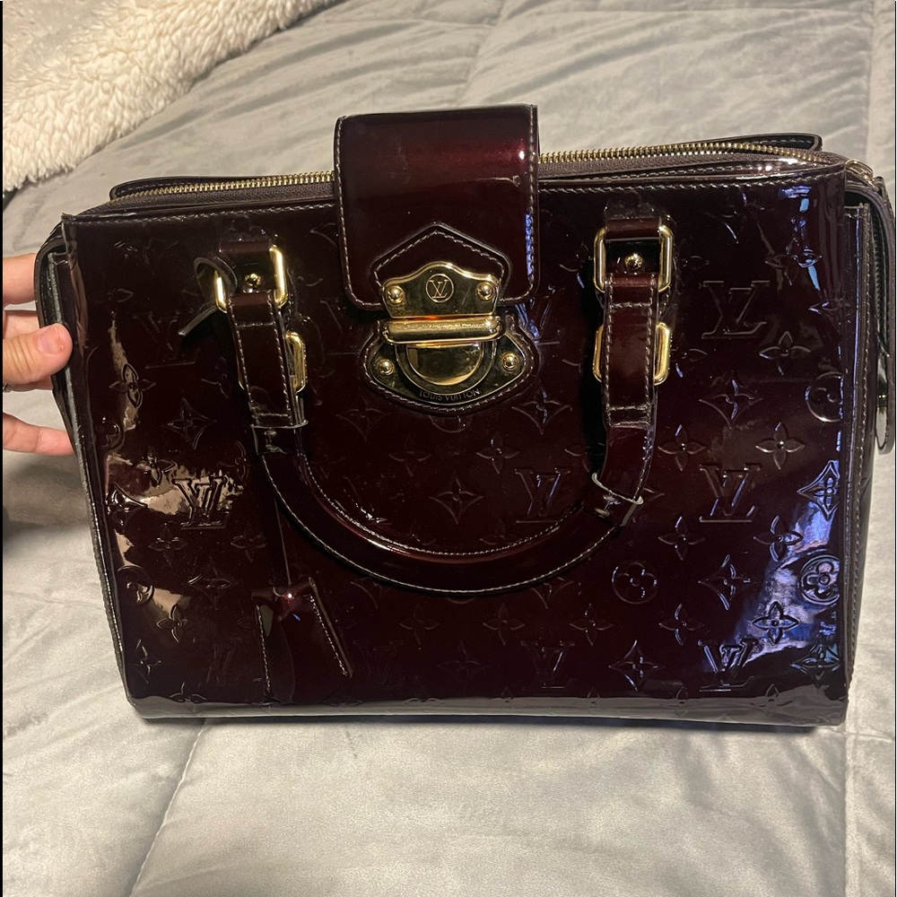 Louis Vuitton vernis patient leather bag